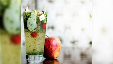रेसिपी: गर्मी के मौसम में कूल रहने के लिए पिए Apple Mojito