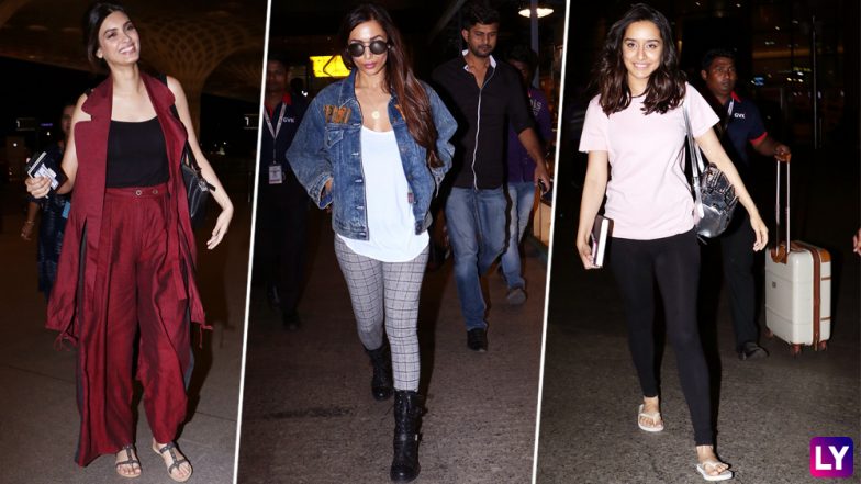 बॉलीवुड की इन अभिनेत्रियों को मुंबई एयरपोर्ट पर किया गया स्पॉट, देखें तस्वीरें