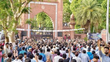 अलीगढ़ मुस्लिम विश्वविद्यालय: जिन्ना की तस्वीर हटाने को लेकर पेश होगा प्रस्ताव