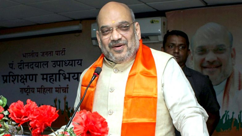अमित शाह ने किया कांग्रेस पर हमला, कहा- कर्नाटक की जनता ने दिया सिद्धारमैया सरकार के खिलाफ जनादेश, जेडीएस-कांग्रेस का गठबंधन अपवित्र