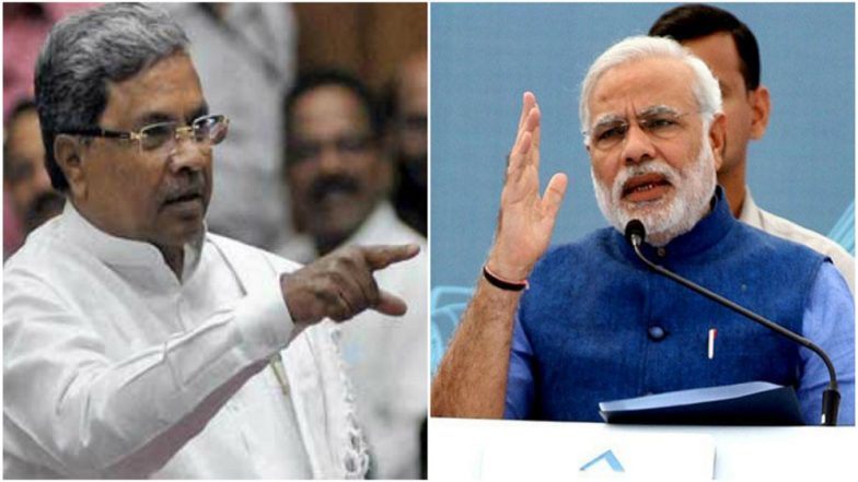 कर्नाटक विधानसभा चुनाव 2018: सिद्धारमैया ने मोदी-शाह को भेजा मानहानि का नोटिस, कहा- मांगे माफी