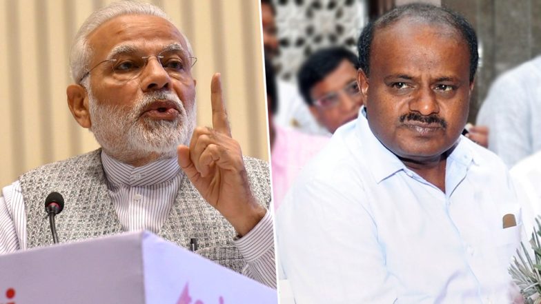 दिल्ली में पीएम मोदी से आज मिलेंगे कर्नाटक के सीएम कुमारस्वामी, हम कांग्रेस की कृपा पर निर्भर हैं