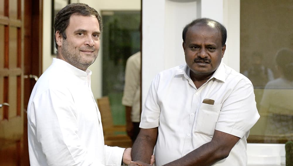 कर्नाटक: बुधवार को होगी कुमारस्वामी की ताजपोशी, कांग्रेस का बन सकता है स्पीकर