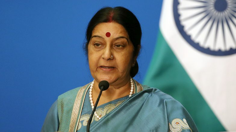 करतारपुर कॉरिडोर शिलान्यास: विदेश मंत्री सुषमा स्वराज ने पाकिस्तान को चेताया, कहा- आतंकवाद और बातचीत एक साथ नहीं हो सकती