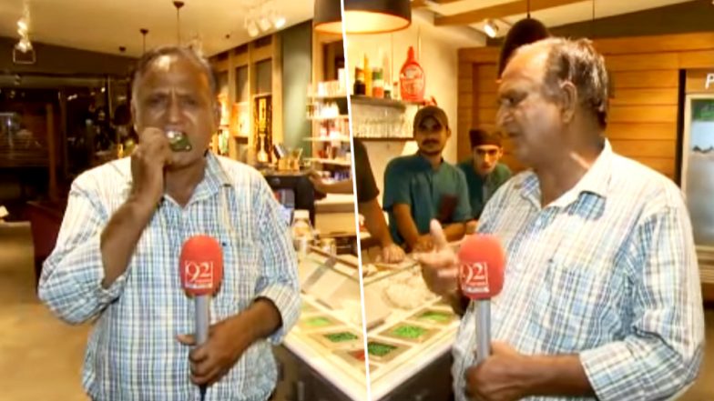 पाकिस्तानी पत्रकार चांद नवाब एक बार फिर सुर्खियों में, Video हुआ वायरल