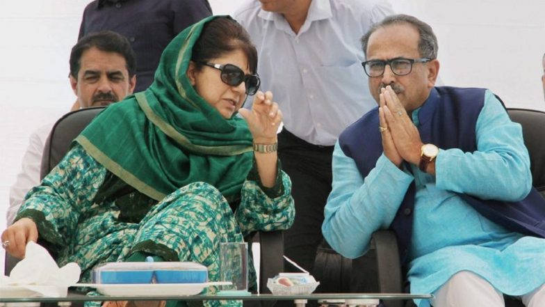 J&K: टूटा बीजेपी-पीडीपी का गठबंधन, राज्यपाल शासन को मिली मंजूरी