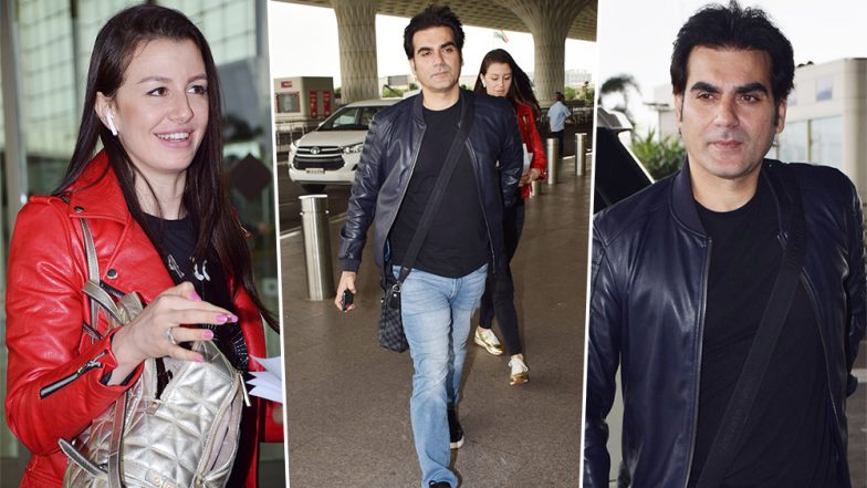 Rumoured गर्लफ्रेंड के साथ अरबाज खान को एयरपोर्ट पर किया गया स्पॉट