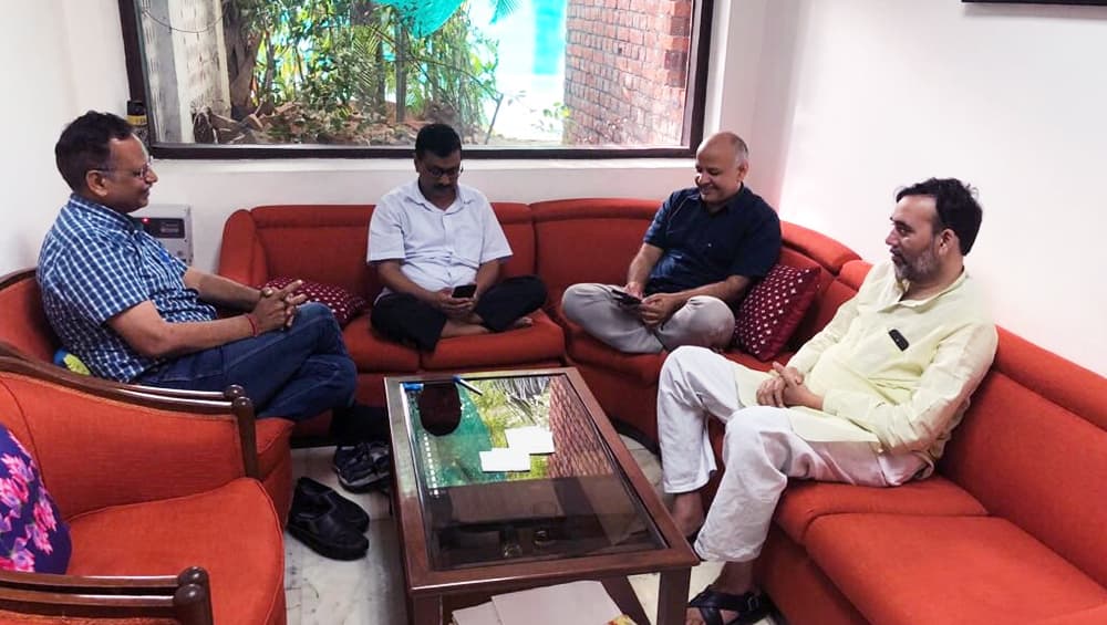 इन तीन मांगों को लेकर केजरीवाल का धरना प्रदर्शन पांचवें दिन भी जारी