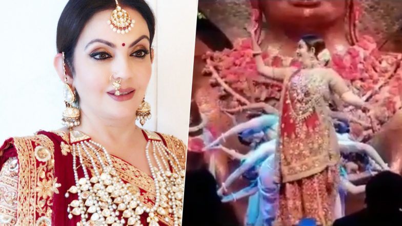 बेटे आकाश अंबानी के प्री-इंगेजमेंट फंक्शन में नीता का डांस, VIDEO हुआ वायरल