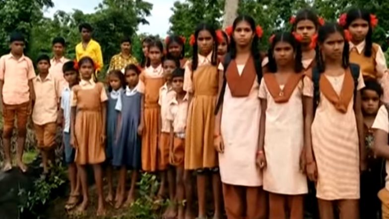 भिवंडी: नदी पर नहीं है पूल, रोजाना जान जोखिम में डालकर स्कूल जाते है 50 से अधिक बच्चे, देखें वीडियो