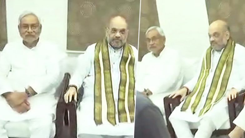 बिहार: बंद कमरे में अमित शाह ने की नीतीश कुमार से की मुलाकात, 2019 की रणनीति पर हुई चर्चा