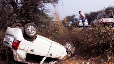 मध्य प्रदेश : पिकनिक मनाने गए युवकों की कार नाले में गिरी, 6 की मौत