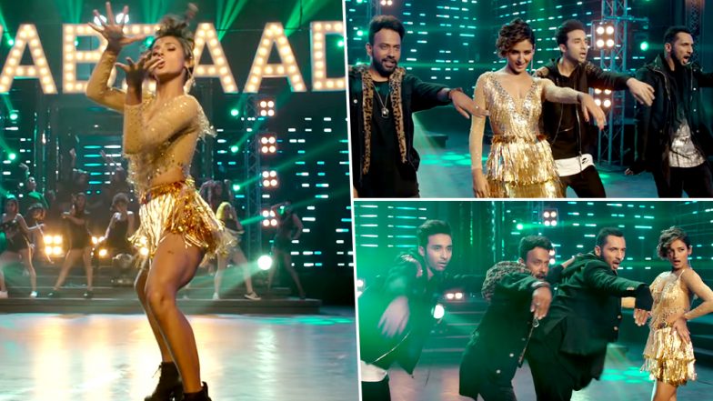 Nawaabzaade: सॉन्ग ‘अम्मा देख’ में शक्ति मोहन ने ढाया कहर, धर्मेश और पुनीत के साथ दिखाए अपने लटके-झटके