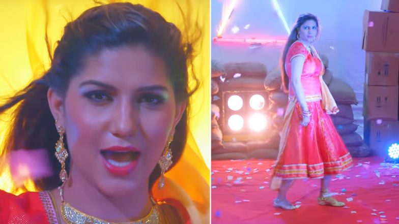 Video : एक बार फिर से सपना चौधरी ने बिखेरा अपने डांस का जलवा, भोजपुरी फिल्म में किया आइटम नंबर