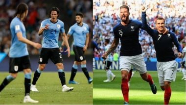 फीफा विश्व कप: उरुग्वे को 2-0 से धूल चटाकर फ्रांस ने सेमीफाइनल में बनाई जगह