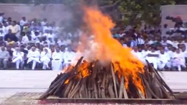 पंचतत्व में विलीन हुआ भारत रत्न अटल बिहारी वाजपेयी का पार्थिव शरीर, अब बस यादों में रहेंगे 'अटल'