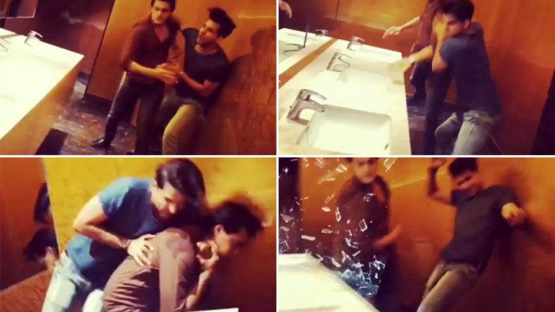 Video : आपस में भिड़े टीवी शो 'ये रिश्ता क्या कहलाता है' के ये दो एक्टर्स