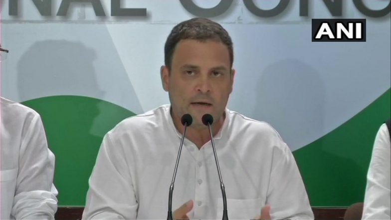 राहुल गांधी ने साधा पीएम मोदी पर निशाना, कहा- प्रेस कॉन्फ्रेंस भूल जाइए, वह बूथ कार्यकर्ता सम्मेलन भी नहीं कर सकते