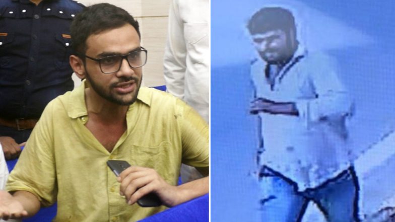 दिल्ली: उमर खालिद पर हमला करने वाले संदिग्ध का इमेज जारी, CCTV से मिला सुराग