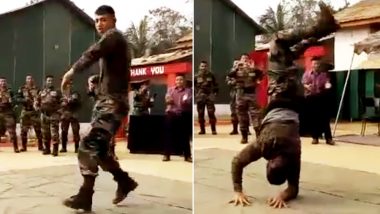 आतंकियों को ढेर करने में ही नहीं, डांस में भी Indian Army के जवान हैं नंबर 1 : देखें Video