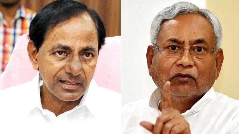 राज्यसभा उपसभापति चुनाव: नीतीश कुमार ने KCR से की बात, हरिवंश नारायण सिंह के लिए TRS से मांगा समर्थन