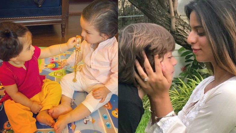 Inside Pics: तैमूर से लेकर अबराम तक, तस्वीरों में देखें बॉलीवुड सेलेब्स ने किस तरह मनाया रक्षाबंधन