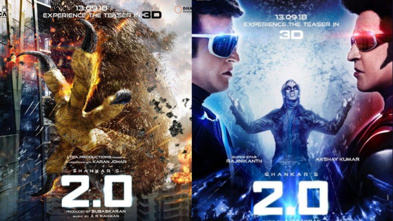 2.0 Teaser : सुपरस्टार रजनीकांत से भिड़ते हुए नजर आएंगे अक्षय कुमार, देखें Video