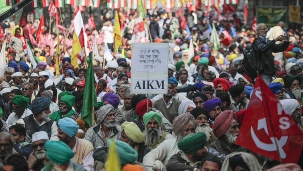 मोदी सरकार के खिलाफ आज किसान-मजदूर रामलीला मैदान से संसद तक करेंगे पैदल मार्च