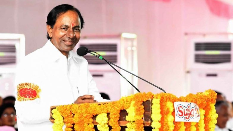 तेलंगाना: मुख्यमंत्री चंद्रशेखर राव की विशाल जनसभा, कर सकते हैं विधानसभा भंग करने का ऐलान
