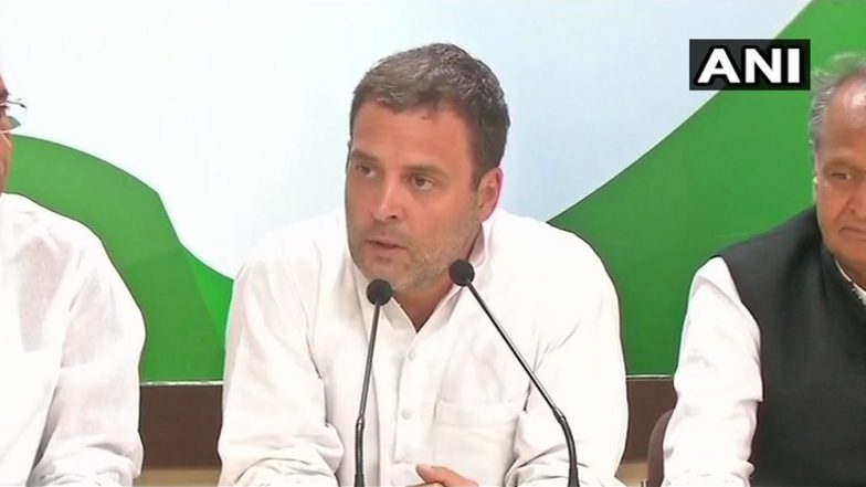 छत्तीसगढ़ के दौरे पर जाएंगे राहुल गांधी, किसान आभार सम्मेलन में आज लेंगे हिस्सा