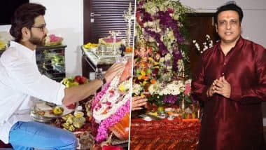 गणेशोत्सव 2018 : ऋतिक रोशन से लेकर गोविंदा तक, बॉलीवुड स्टार्स ने इस तरह मनाया गणेश चतुर्थी का त्योहार, देखें तस्वीरें