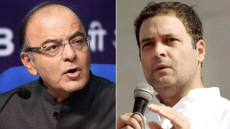वित्त मंत्री अरुण जेटली का राहुल गांधी पर हमला, कहा  'मूर्ख राजकुमार'
