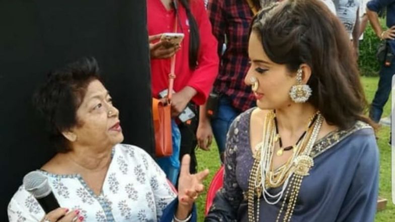 मणिकर्णिका: कंगना रनौत ले रही हैं सरोज खान से ट्रेनिंग, सेट से Leak हुई उनकी ये खूबसूरत तस्वीर