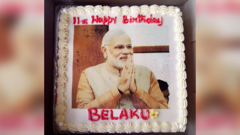 बच्ची ने जिद करके केक पर डलवाई PM की तस्वीर, मोदी भी हुए बच्ची के मुरीद और कही ये बड़ी बात