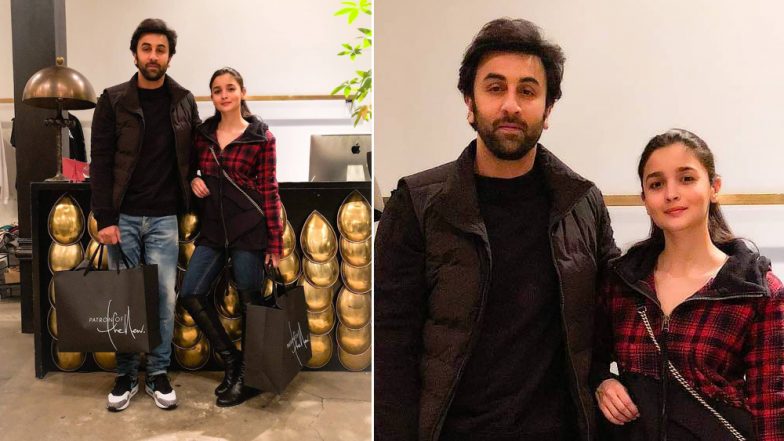 न्यूयॉर्क में एक साथ शॉपिंग करते नजर आए LoveBirds रणबीर कपूर और आलिया भट्ट