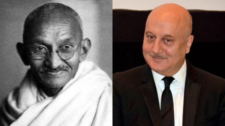 गांधी जयंती पर अनुपम खेर का मजेदार ट्वीट, कहा- बापू टेन्शन मत लेना, छोटी मोटी प्रॉब्लम्स है, पर...