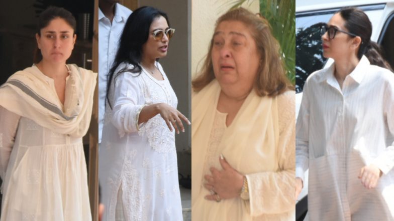 IN PICS: कृष्णा राज कपूर के निधन से सदमे में कपूर परिवार, अंतिम विदाई देने पहुंचे बिग बी समेत ये सितारे