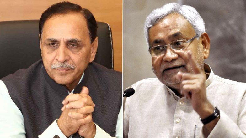गुजरात के CM विजय रुपाणी को नीतीश ने किया फोन, गुजरात सरकार बोली- पूरी सुरक्षा देंगे