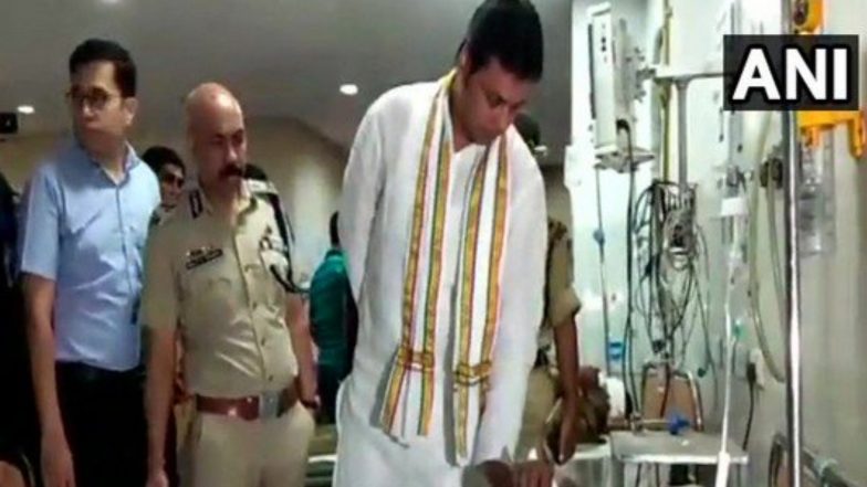 त्रिपुरा: जवानों को लेकर जा रही बस खाई में गिरी, 29 जवान घायल