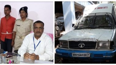 बिहार: शराब को लेकर पुलिस की बड़ी कार्रवाई, कैश वैन में नोट की जगह निकली शराब की 100 पेटियां, 2 गिरफ्तार