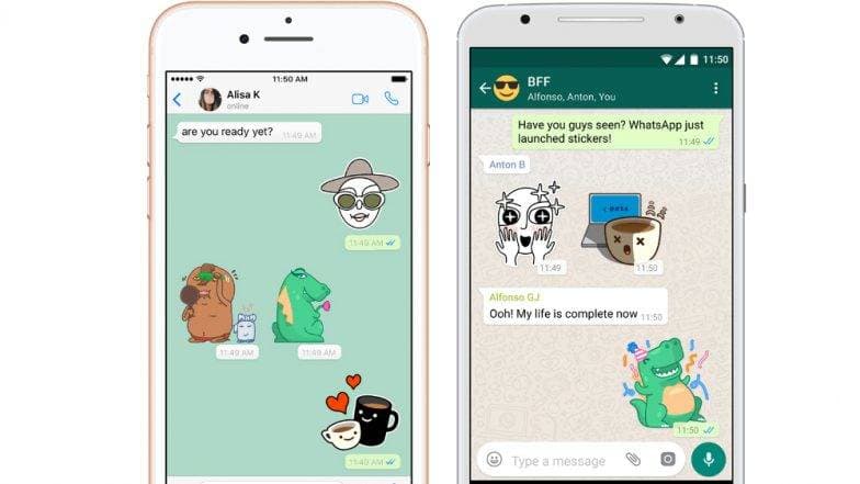 WhatsApp में पहली बार लॉन्च हुए फन स्टीकर्स, जानें कैसे इसे अपने मोबाईल में करे एक्टिवेट WhatsApp में पहली बार लॉन्च हुए फन स्टीकर्स, जानें कैसे इसे अपने मोबाईल में करे एक्टिवेट