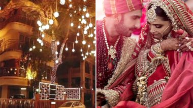 DeepVeer Wedding: बहू दीपिका के स्वागत के लिए दुल्हन की तरह सजाया गया रणवीर का घर, देखें तस्वीरें