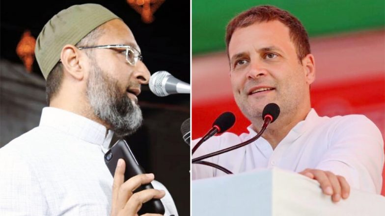 तेलंगाना विधानसभा चुनाव 2018 : असदुद्दीन ओवैसी ने कांग्रेस की खोली पोल, कहा- रैली रद्द करने के लिए दिया 25 लाख का ऑफर