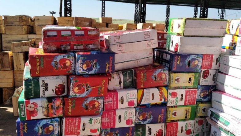 सेब की पेटियों में भरकर पाकिस्तान से लाया जा रहा था मौत का सामान, 1 गिरफ्तार