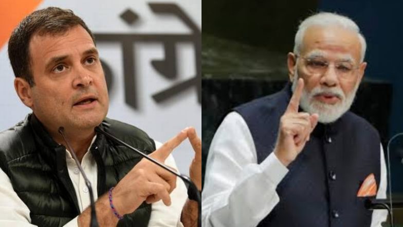 राहुल गांधी ने नए अंदाज में PM नरेंद्र मोदी पर कसा तंज, कहा-सब 'मोदी-मोदी' क्यों