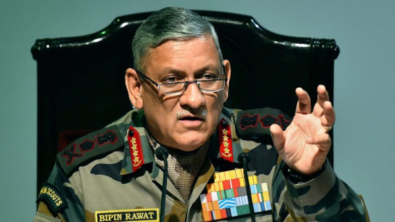 आर्मी चीफ जनरल बिपिन रावत का बड़ा दावा, कहा- पाकिस्तान ने POK में चालाकी से कश्मीरियों की पहचान बदल दी