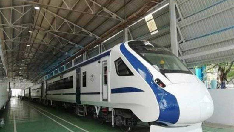 Train 18: देश की सबसे आधुनिक ट्रेन 'वंदे भारत एक्सप्रेस' जल्द ही ट्रैक पर दौड़ेगी, देखें ट्रेन के अंदर का वीडियो Train 18: देश की सबसे आधुनिक ट्रेन 'वंदे भारत एक्सप्रेस' जल्द ही ट्रैक पर दौड़ेगी, देखें ट्रेन के अंदर का वीडियो