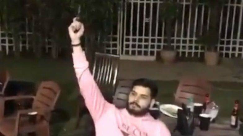 ठाणे: शिवसेना पार्षद संजय पांडे के बेटे नील पांडे ने हवा में की फायरिंग, VIDEO हुआ वायरल