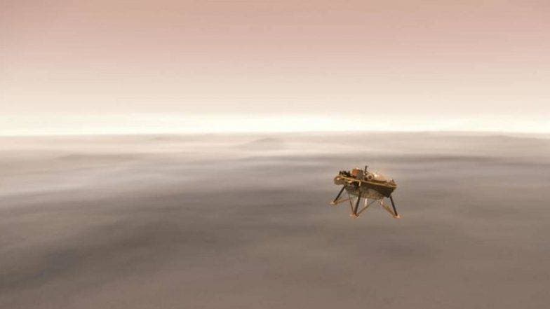 30 करोड़ मील की दूरी तय कर मंगल ग्रह पर लैंड हुआ NASA का Insight, 26 महीने तक करेगा ये काम 30 करोड़ मील की दूरी तय कर मंगल ग्रह पर लैंड हुआ NASA का Insight, 26 महीने तक करेगा ये काम