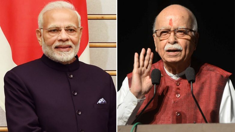 लालकृष्ण आडवाणी को जन्मदिन पर पीएम नरेंद्र मोदी ने खास अंदाज में किया विश, मांगी ये बड़ी दुआ